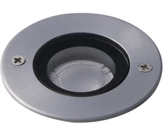 3W LED įleidžiamas į grindinį šviestuvas TREVIS, plieno sp., RGB, IP68
