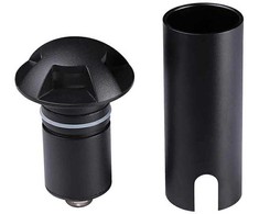 3W LED įleidžiamas į žemę lauko šviestuvas RINO, juodas, 3000K, IP65/IP67, 4294000