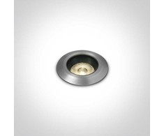 3W LED įleidžiamas į žemę šviestuvas, aliuminio sp., 3000K, 69056A/W