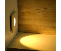 V-tac 3W LED įleidžiamas sieninis šviestuvas, baltas, 4000K