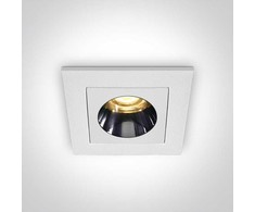 3W LED įleidžiamas šviestuvas, baltas, 3000K, 50103H/W/W