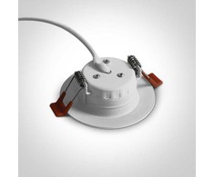 3W LED įleidžiamas šviestuvas, baltas, 3000K, 10103T/W/W