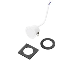3W LED įleidžiamas šviestuvas DAMA, juodas