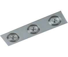 3W LED įleidžiamas šviestuvas FIAMMA, metalo sp.