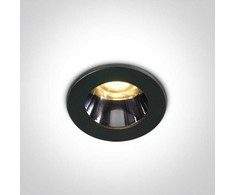 3W LED įleidžiamas šviestuvas, juodas, 3000K, 10103H/B/W