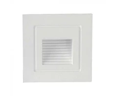 V-tac 3W LED įleidžiamas šviestuvas laiptams, baltas, 3000K, IP65