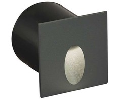 3W LED įleidžiamas šviestuvas SERIFOS, antracito sp., 3000K, 4261200