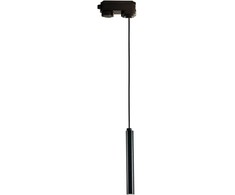 3W LED pakabinamas šviestuvas į bėgelius DUCT, juodas, 3000K, 39003600