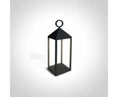 3W LED pastatomas lauko šviestuvas, juodas, 3000K, 67462/B/W