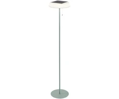 3W LED pastatomas lauko šviestuvas su saulės baterija JIN, žalias, 3000K, dimeriuojamas, IP54