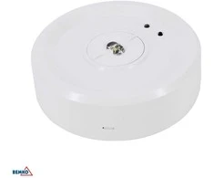 Bemko 3W LED paviršinis avarinis šviestuvas SKALER, baltas, 6000K, 1h veikimas autonominiu režimu