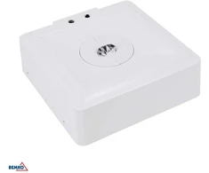 Bemko 3W LED paviršinis avarinis šviestuvas SKALER, baltas, 6000K, IP40, 3h veikimas autonominiu režimu, 145°/55°