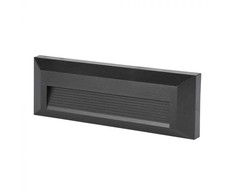 V-tac 3W LED paviršinis šviestuvas, juodas, 4000K, IP65