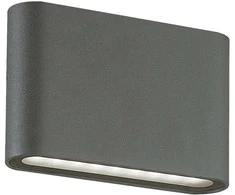 Bikuva.lt 3W LED sieninis šviestuvas ARGON, tamsiai pilkas, 3000K, 4226801