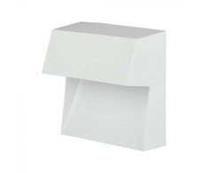 V-tac 3W LED sieninis šviestuvas, baltas, 3000K, IP65