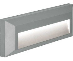 3W LED sieninis šviestuvas LEROS PLUS, pilkas, 3000/4000/6500K, 4138100