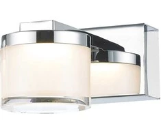 Lubinis šviestuvas 3W LED sieninis šviestuvas LOPEZ, chromo sp., 3000K