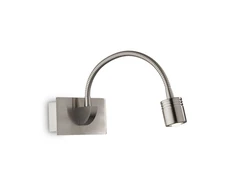 Sieninis šviestuvas Ideal Lux 3W wall lamp with 1 light DYNAMO, 4000K, baltas