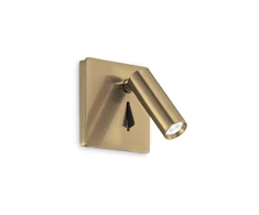 Sieninis šviestuvas Ideal Lux 3W wall lamp with 1 light LITE, 3000K, juodas