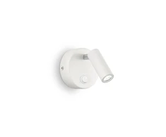 Sieninis šviestuvas Ideal Lux 3W wall lamp with 1 light PAGE, 3000K, juodas