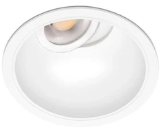 4/6,6W LED įleidžiamas šviestuvas BUDDY TILT MEDIUM, baltas, 2700K, IP54, 43°