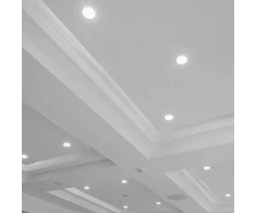 V-tac 40W LED įleidžiamas šviestuvas, baltas, 6500K