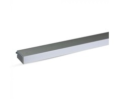 V-tac 40W LED linijinis pakabinamas šviestuvas, sidabro sp., 6400K