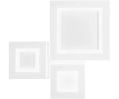40W LED lubinis šviestuvas ALBERS, baltas, CCT