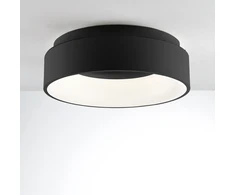 40W LED lubinis šviestuvas NOAH, juodas, CCT