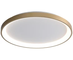40W LED lubinis šviestuvas RADEN, aukso/baltos sp., 3000/4000/6000K