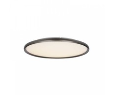 40W LED lubinis šviestuvas, šlifuoto tamsaus aliuminio sp., 2700/3000/4000K, dimeriuojamas, 25190