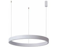 Italux 40W LED pakabinamas šviestuvas BRASCO DOWN, baltas, 3000/4000K, dimeriuojamas