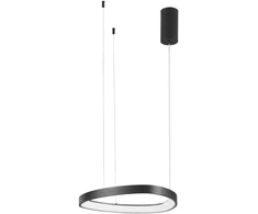 40W LED pakabinamas šviestuvas KLAPTON, juodas, CCT