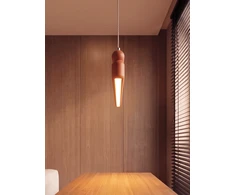 40W LED pakabinamas šviestuvas, šviečia į viršų ir į apačią, rudas, 2700/3000K, dimeriuojamas, 26162