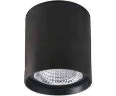 Lubinis šviestuvas 40W LED paviršinis fasado šviestuvas VETRA, juodas, 3000K, IP65