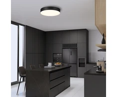 Lubinis šviestuvas 40W LED paviršinis šviestuvas BRUCE, juodas, 3000K, dimeriuojamas, 4235302