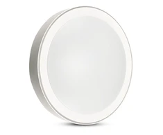 Sieninis šviestuvas V-tac 40W LED paviršinis šviestuvas, dimeriuojamas pulteliu, baltas