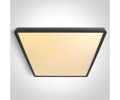 Lubinis šviestuvas 40W LED paviršinis šviestuvas, juodos sp., 2800/3300/4000K, 500x500mm, UGR19, 62020LU/B/V