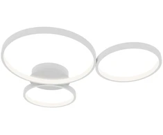 Lubinis šviestuvas 40W LED paviršinis šviestuvas MAVER, baltas, 3000/4000/6000K