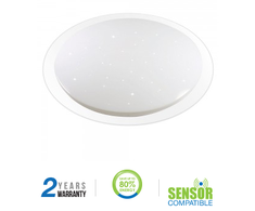 Lubinis šviestuvas V-tac 40W LED paviršinis šviestuvas, su šviesos valdymo pulteliu, dimeriuojamas.
