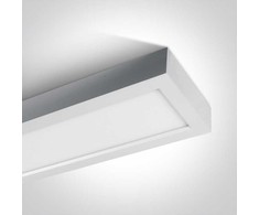40W LED plafonas, baltas, 3000K, 62140RF/W/W