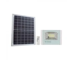 V-tac 40W LED prožektorius su saulės baterija, baltas, 6400K