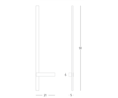 40W LED sieninis šviestuvas, raudonos plytų sp., 3000K, dimeriuojamas, 2583