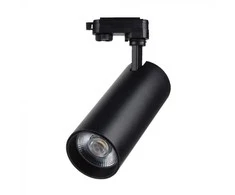 V-tac 40W LED šviestuvas į bėgelius, juodas, 3000/4000/6400K
