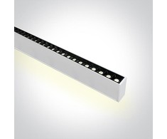 40W/20W LED linijinės sistemos šviestuvas, baltas, 4000K, 38150BU/W/C