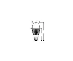 Osram 41W LED lemputė HQL, E40, baltos matinės sp., 4000K