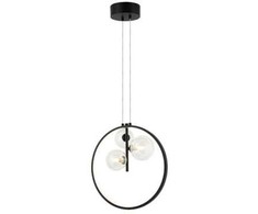 41W LED pakabinamas šviestuvas, 3xG9, juodas, 3000K, dimeriuojamas, 22064