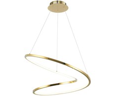 41W LED pakabinamas šviestuvas SATELLITE, aukso sp., 3000K, 4281300