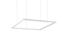 Ideal Lux Pakabinamas šviestuvas Oracle Slim D70 Square Wh 3000K