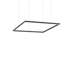 Ideal Lux Pakabinamas šviestuvas Oracle Slim D70 Square Bk 3000K